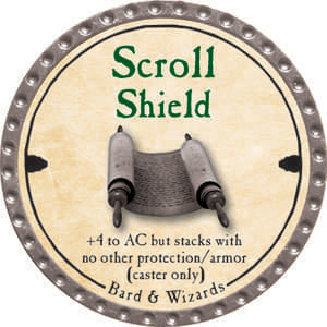 Scroll Shield - 2014 (Platinum) - UC