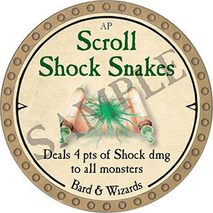 Scroll Shock Snakes - 2021 (Gold)