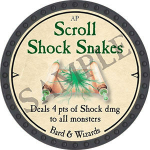 Scroll Shock Snakes - 2021 (Onyx) - C26