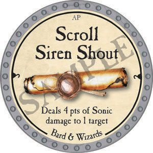 Scroll Siren Shout - 2022 (Platinum)
