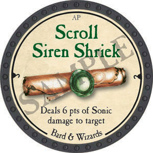 Scroll Siren Shriek - 2022 (Onyx) - C37