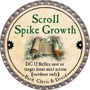 Scroll Spike Growth - 2013 (Platinum) - C37