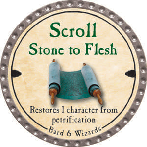 Scroll Stone to Flesh - 2014 (Platinum) - UC