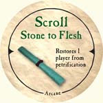Scroll Stone to Flesh - 2006 (Wooden) - C37