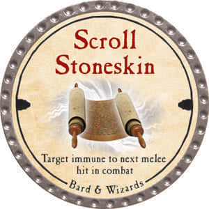 Scroll Stoneskin - 2014 (Platinum)