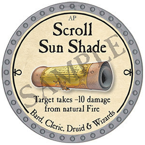 Scroll Sun Shade - 2024 (Platinum)