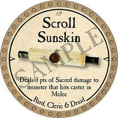 Scroll Sunskin - 2021 (Gold) - C
