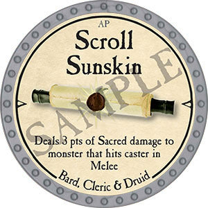 Scroll Sunskin - 2021 (Platinum) - C17