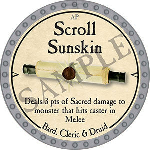 Scroll Sunskin - 2021 (Platinum) - C