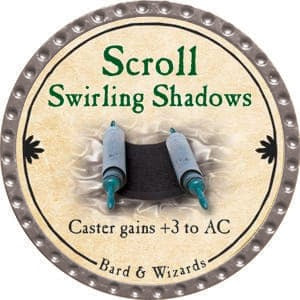 Scroll Swirling Shadows - 2015 (Platinum) - UC