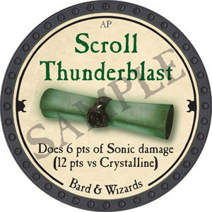 Scroll Thunderblast - 2018 (Onyx) - C26