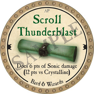 Scroll Thunderblast - 2018 (Gold)