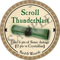 Scroll Thunderblast - 2018 (Gold)