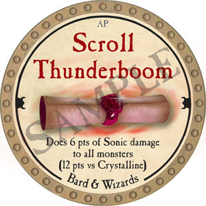 Scroll Thunderboom - 2018 (Gold)
