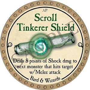 Scroll Tinkerer Shield - 2023 (Gold) - UC