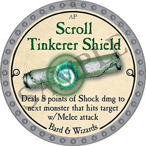 Scroll Tinkerer Shield - 2023 (Platinum) - UC