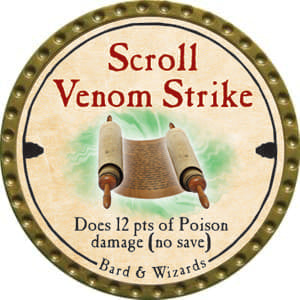 Scroll Venom Strike - 2014 (Gold)