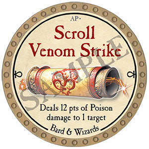 Scroll Venom Strike - 2024 (Gold)