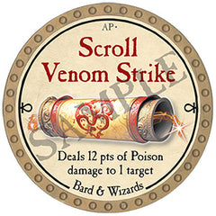 Scroll Venom Strike - 2024 (Gold) - R