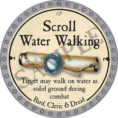 Scroll Water Walking - 2022 (Platinum) - C