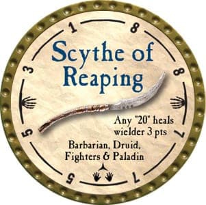 Scythe of Reaping - 2012 (Gold) - C37
