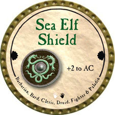 Sea Elf Shield - 2011 (Gold)