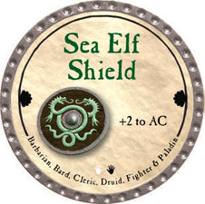 Sea Elf Shield - 2011 (Platinum) - C37