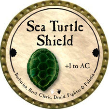 Sea Turtle Shield - 2011 (Gold)