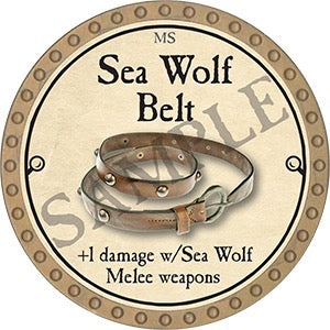 Sea Wolf Belt - 2023 (Gold)