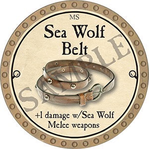 Sea Wolf Belt - 2023 (Gold) - C