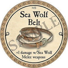 Sea Wolf Belt - 2023 (Gold) - C