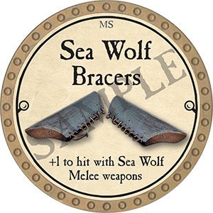 Sea Wolf Bracers - 2023 (Gold) - C