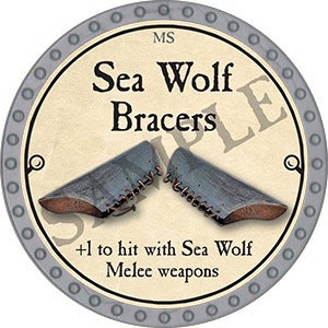 Sea Wolf Bracers - 2023 (Platinum)