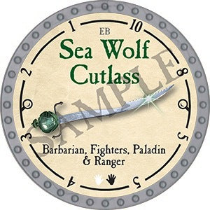 Cutlass Token Sea Wolf Cutlass - 2023 (Platinum) - UC – Trent Tokens