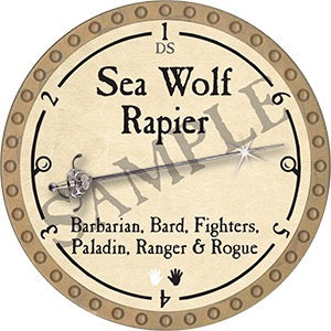 Sea Wolf Rapier - 2023 (Gold) - C