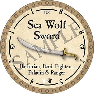 Sea Wolf Sword - 2023 (Gold) - C