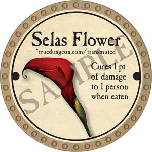 Selas Flower - 2017 (Gold)