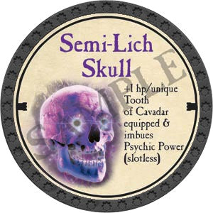 Semi-Lich Skull - 2020 (Onyx) - C89