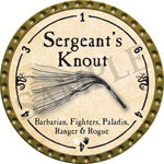 Sergeant's Knout - 2016 (Gold) - C