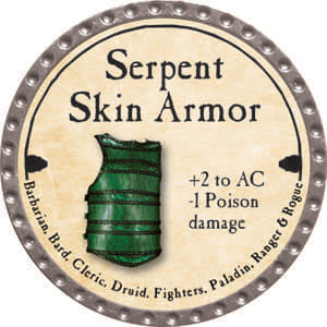 Serpent Skin Armor - 2014 (Platinum)