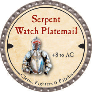 Serpent Watch Platemail - 2014 (Platinum) - R