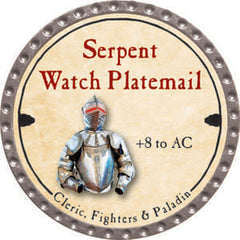Serpent Watch Platemail - 2014 (Platinum) - R