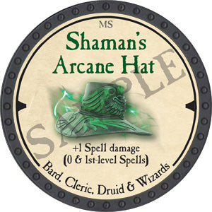 Shaman's Arcane Hat - 2019 (Onyx) - C26