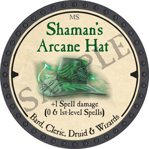 Shaman's Arcane Hat - 2019 (Onyx) - C26