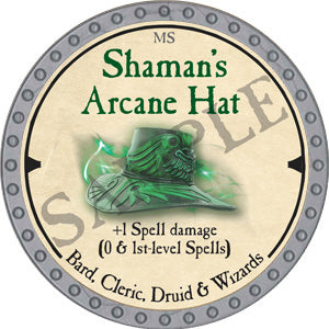 Shaman's Arcane Hat - 2019 (Platinum) - C17