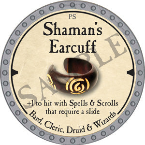 Shaman's Earcuff - 2019 (Platinum) - C17