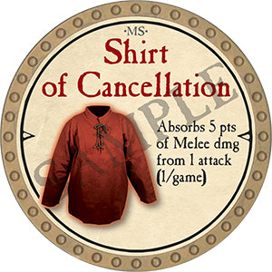 Shirt of Cancellation - 2021 (Gold) - C17