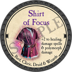 Shirt of Focus - 2018 (Onyx) - C117