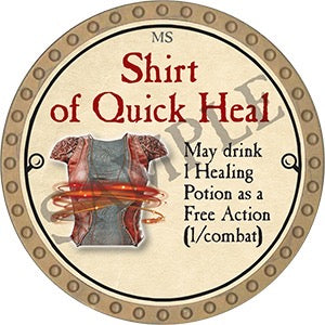 Shirt of Quick Heal - 2023 (Gold)