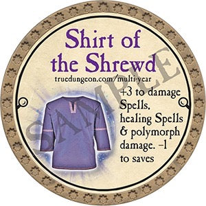 Shirt of the Shrewd - 2023 (Gold) - C35